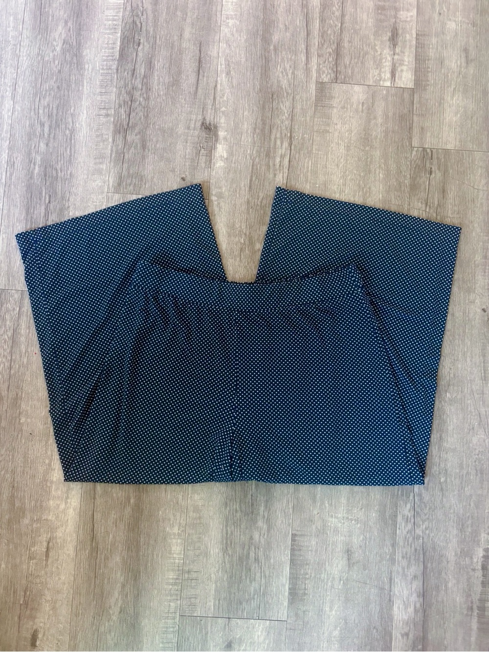 Navy Blue & White Polka Dot Lounge Pants